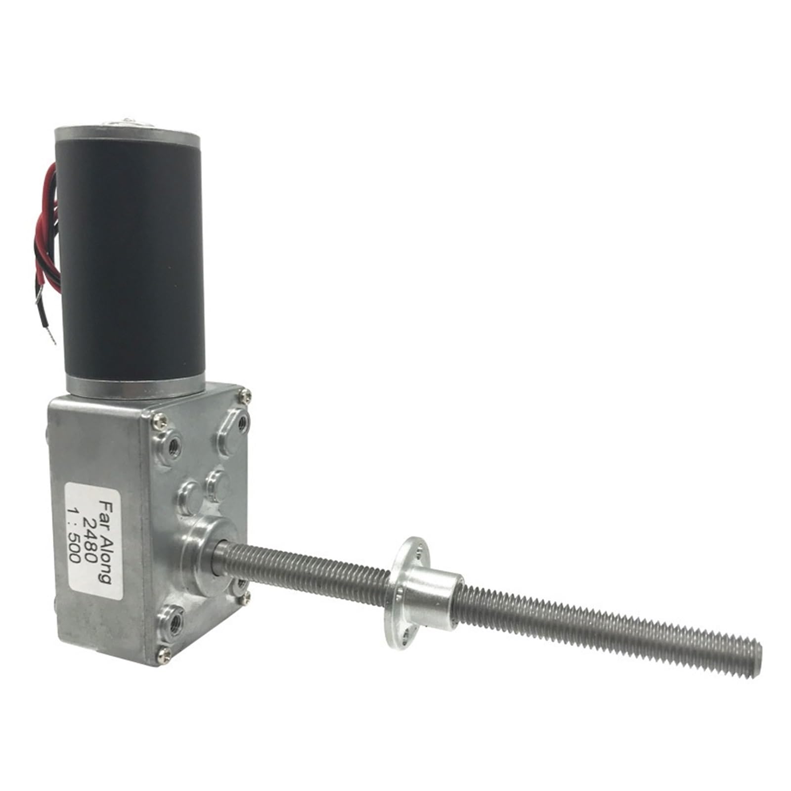 Amazon.com: Long Threaded Shaft Micro DC Electric Worm Geared